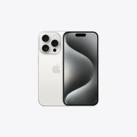 Smartphone Apple iPhone 15 Pro 256GB Titanio Blanco