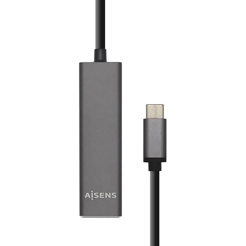 Hub USB Tipo C Aisens a 4xUSB