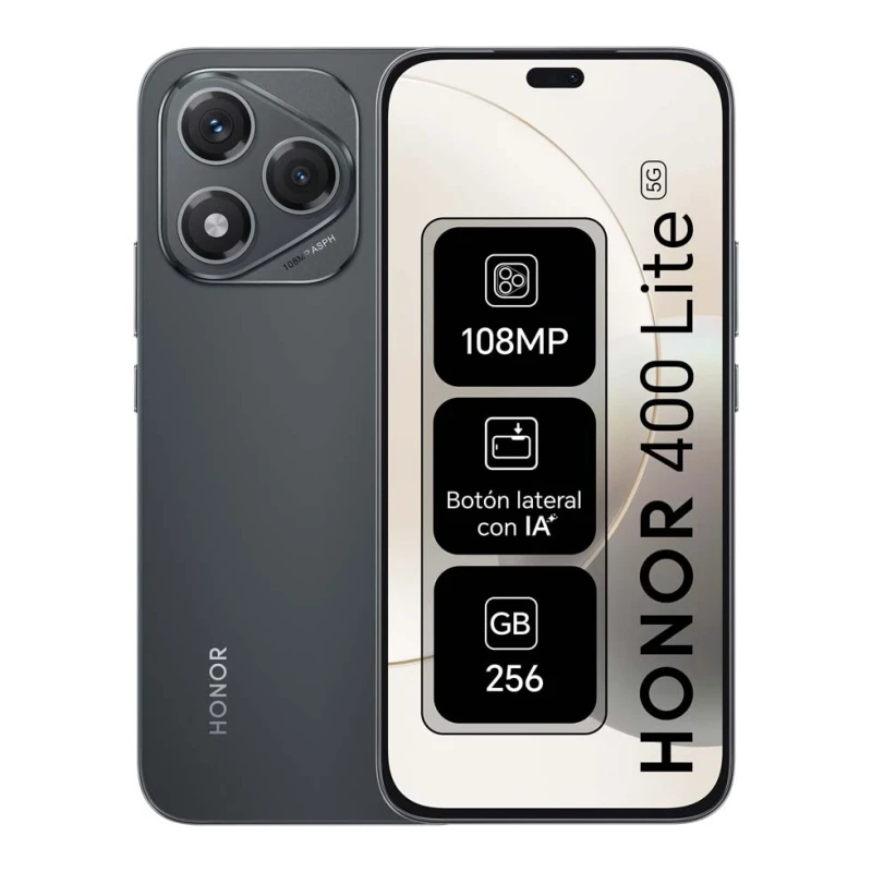 Honor 400 Lite 5G 8/256GB Terciopelo Negro